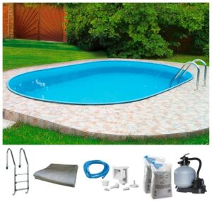 my POOL BWT Ovalpool (Set)