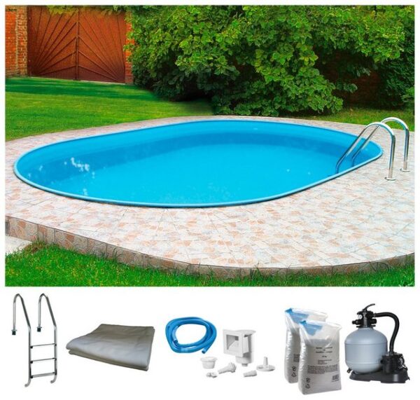 my POOL BWT Ovalpool (Set)