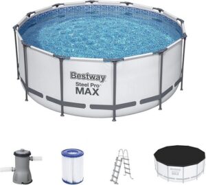 Bestway Framepool 56420 Steel Pro Max Frame Pool 366 x 122 cm (Komplett Set