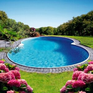 Clear Pool Achtformpool Premium Mallorca (Set)