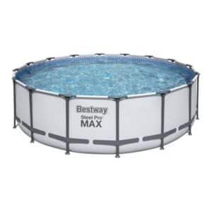 BESTWAY Framepool Bestway Frame Pool Steel Pro Komplettset 457 x 12 (Komplett-Set)