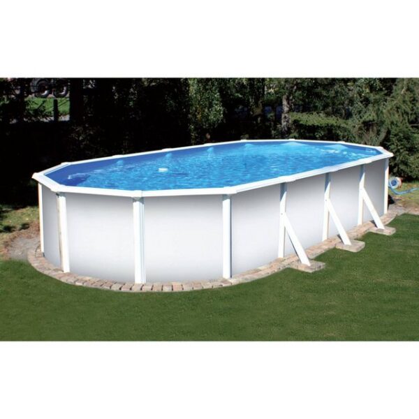 Planet Pool Ovalpool Stahlwandpool ovalform Classic 730x360x120 cm