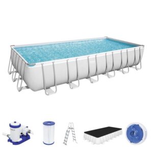 BESTWAY Framepool Bestway Power Steel Frame Pool Set 732 x 366 56474