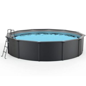 Steinbach Pool Achteckpool Stahlwand Swimming Pool Set "Nuovo de Luxe" Ø 460 x 120 cm