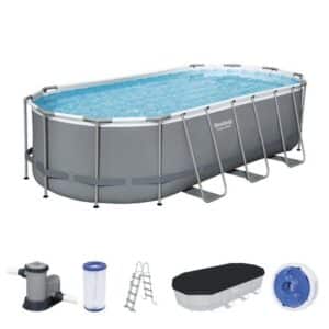 BESTWAY Framepool Bestway Oval Frame Pool Set 549 x 274 56710