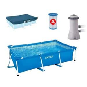 Intex Framepool Frame Pool Set - Blau - Filterpumpe