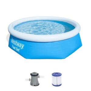 BESTWAY Quick-Up Pool Bestway Fast Set Pool 244x66cm + Pumpe 57268