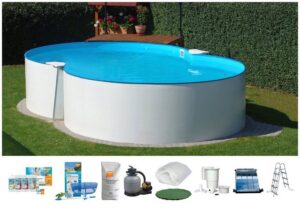 Clear Pool Achtformpool (Set