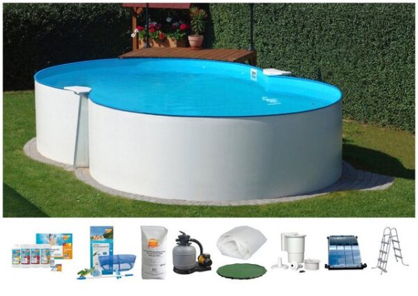 Clear Pool Achtformpool (Set