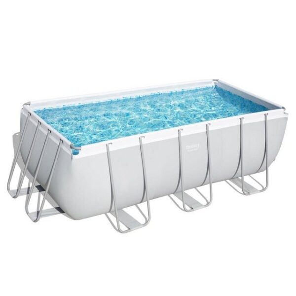 Bestway Framepool Stahlrahmen Ersatz Pool ohne Zubehör 412 x 201 x 122 cm