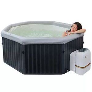 mSpa Whirlpool PureHaven aufblasbarer Whirlpool Tuscany 193x193x76 cm