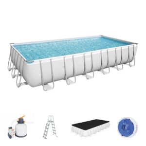 BESTWAY Framepool Bestway Power Steel Frame Pool Set 732 x 366 + Sandfilter 56475