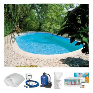 SUMMER FUN Ovalpool Premium Tahiti (Set)