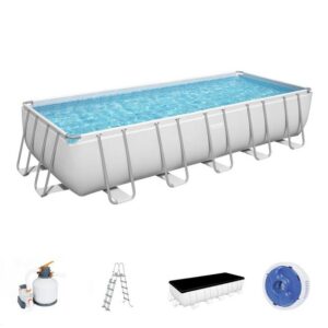 BESTWAY Framepool Bestway Power Steel Frame Pool Set 640 x 274 + San