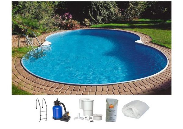 Clear Pool Achtformpool (Set
