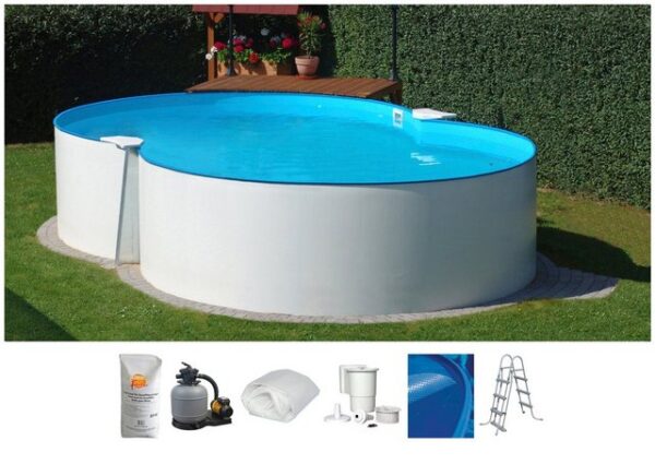 Clear Pool Achtformpool (Set