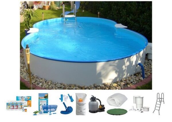 Clear Pool Achtformpool (Set