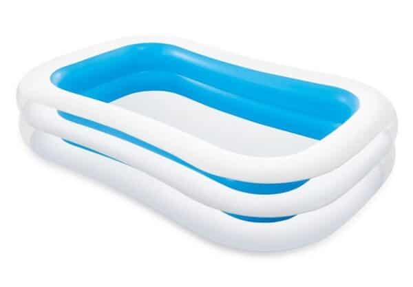 Intex Rechteckpool Intex Swim Center Familien Pool Kinderpool Swimmingpool Planschbecken (Ohne Pumpe)