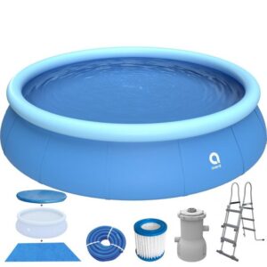 Avenli Quick-Up Pool Prompt Set Pool Komplettset 450 x 90 cm (Aufstellpool)