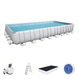 BESTWAY Framepool Bestway Power Steel Frame Pool Set 956 x 488 x 132