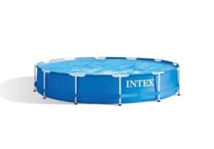 Intex Framepool INTEX Metal Frame Pool Swimmingpool Familienpool Ø 366 cm 28210 (Lieferung: OHNE Filterpumpe)