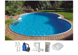 Clear Pool Achtformpool Standard (Set
