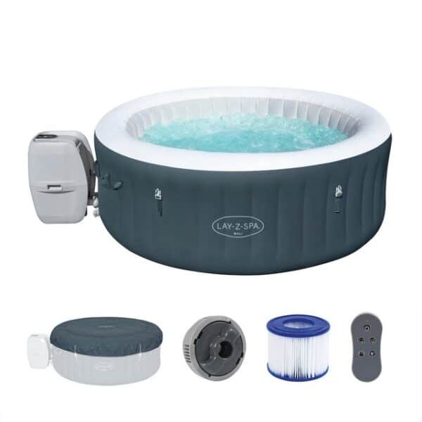 Bestway Whirlpool LAY-Z-SPA LED-Spa Bali AirJet Ø 180 x 66 cm rund