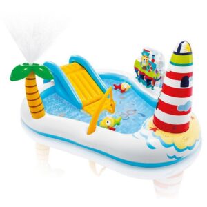 Intex Rundpool Intex 57162NP Planschbecken Playcenter Fishing Fun (Set)