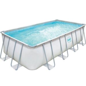 PolyGroup Framepool Polygroup Summer Waves Elite Frame Pool hellgrau r (Beckenset)