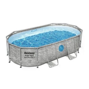 BESTWAY Framepool Bestway Power Steel Swim Vista - Frame Pool Komple (Komplett-Set)