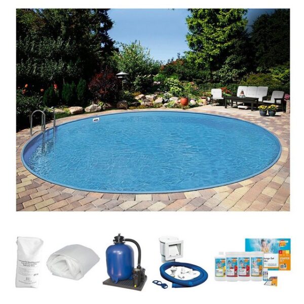 Clear Pool Rundpool Premium Ibiza (Set)