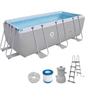 Avenli Framepool Frame Rectangular Pool Set 400 x 207 x 122 cm