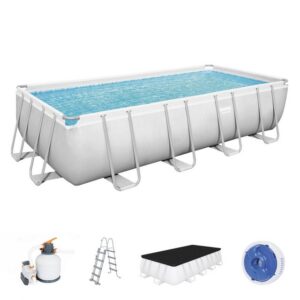 BESTWAY Framepool Bestway Power Steel Frame Pool Set 549 x 274 + Sandfilter 56466