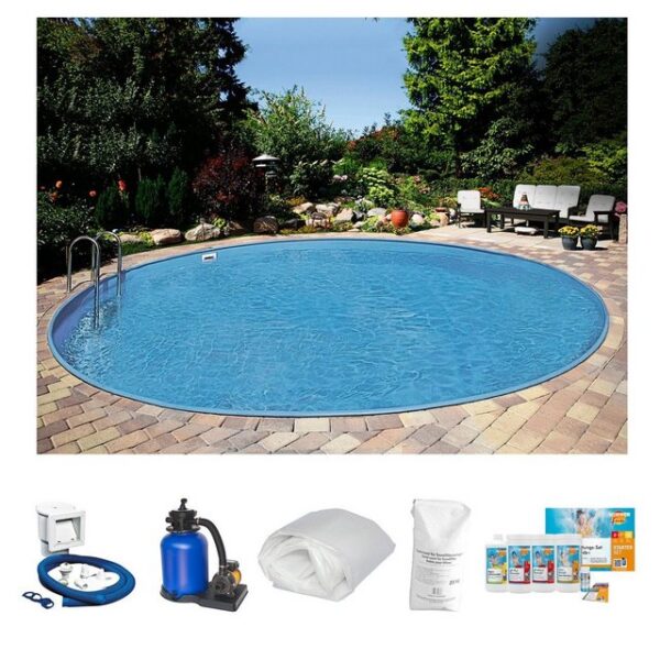 Clear Pool Rundpool Premium Ibiza (Set)