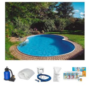 Clear Pool Achtformpool Premium Mallorca (Set)