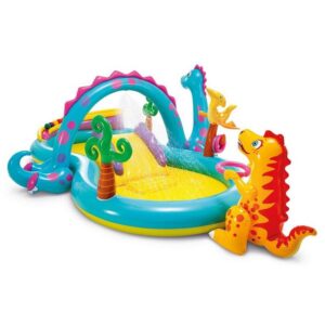 Intex Rundpool Intex 57135NP Planschbecken Playcenter Dinoland (Set)