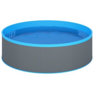 furnicato Pool Planschbecken 350x90 cm Grau